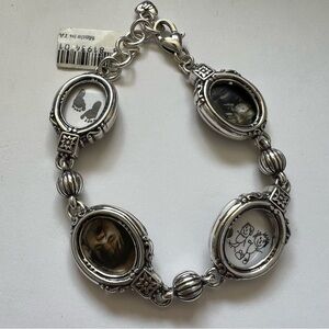 Brighton Photo Keepsake Bracelet - Silver Tone